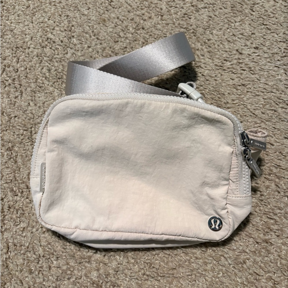 Lululemon Cream Crossbody Bag